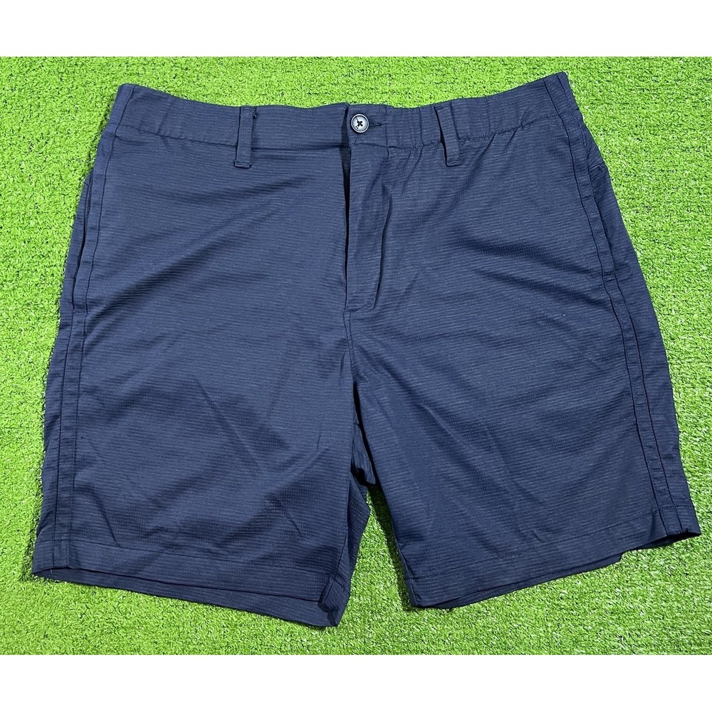 Under Armour Golf Short SZ 38 UA Iso-Chill Airvent Navy Performance Stretch NWOT